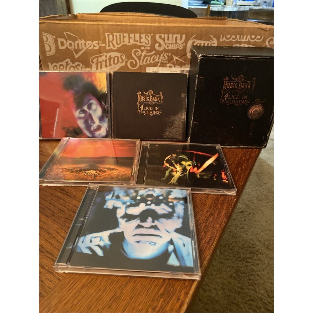 Alice in Chains Music Bank 4 CD Box Set 1999 Missing All cd's